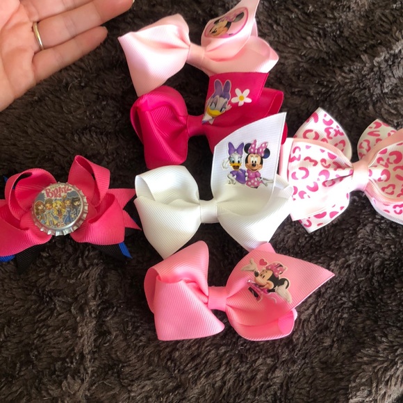 Disney Other - 💝6 adorable hair bows